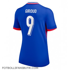 Frankrike Olivier Giroud #9 Replika Hemmatröja Damer EM 2024 Kortärmad